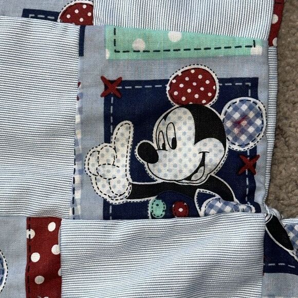 Mickey Mouse Patchwork Stocking! - Picture 2 of 5